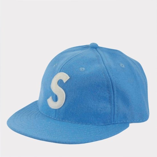 Supreme Ebbets S Logo Fitted Cap 帽子キャップ ライトブルー新品の通販 - Be-Supremer