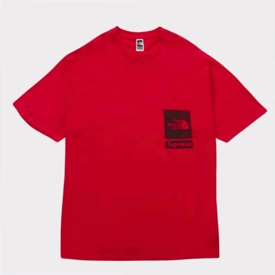 【Supreme通販専門店】Supreme(シュプリーム) The North Face Printed Pocket TeeＴシャツ  レッド新品の通販 - Be-Supremer