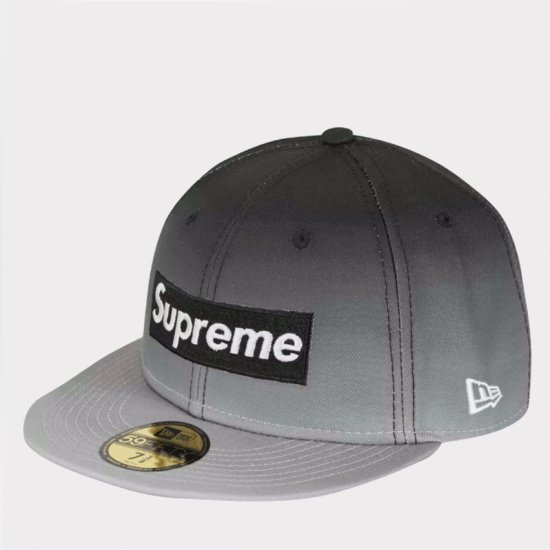 Supreme 2023SS Gradient Box Logo New Era Cap 帽子キャップ ブラック新品の通販 - Be-Supremer