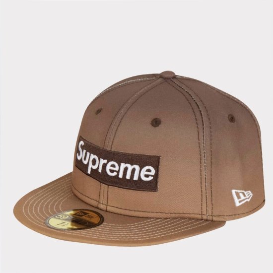 Supreme 2023SS Gradient Box Logo New Era Cap 帽子キャップ ブラック 