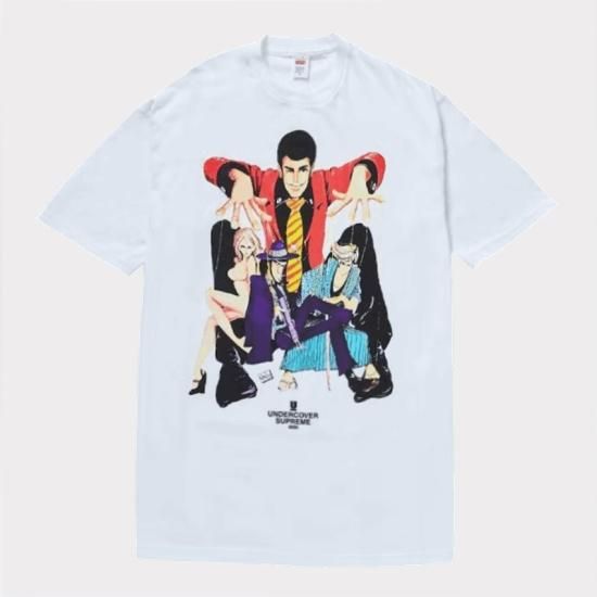 Tシャツ/カットソー(半袖/袖なし) 【Supreme通販専門店】Supreme(シュプリーム) Undercover Lupin Tee アンダーカバータグTシャツ Ｔシャツ  ホワイト新品の通販 - Be-SupremerCrown