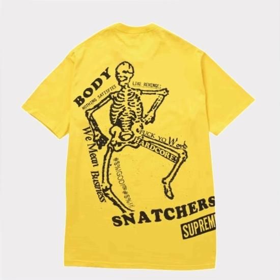 【Supreme通販専門店】Supreme(シュプリーム) Body Snatchers Tee Ｔシャツ イエロー新品の通販 -  Be-Supremer