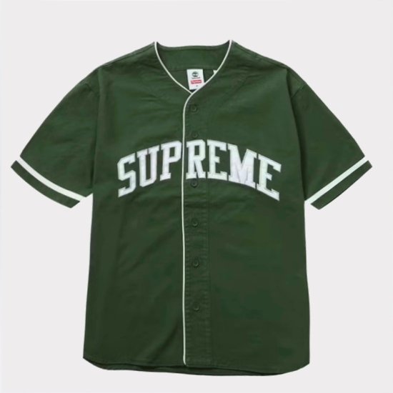【Supreme通販専門店】Supreme(シュプリーム) Timberland Baseball Jersey グリーン新品の通販 -  Be-Supremer