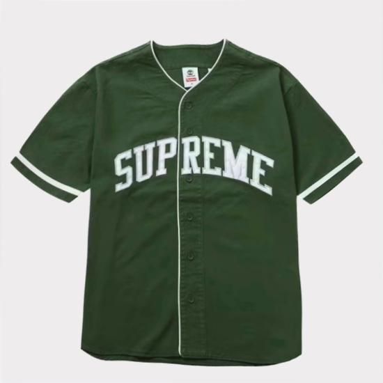 Supreme 2024SS Ultrasuede Mesh Baseball Jersey | シュプリーム ...