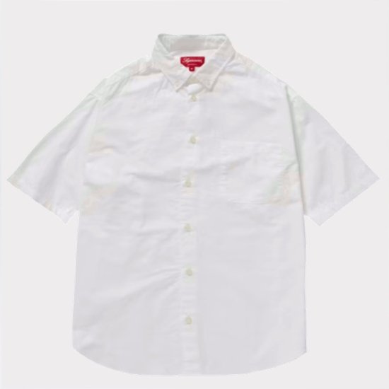 シュプリーム  23SS  Loose Fit S/S Oxford Shirt ルーズフィットオクスフォード半袖シャツ メンズ L