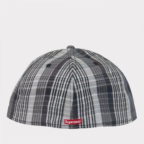 Supreme 2023SS Metallic Plaid S Logo New Era Cap 帽子キャップ