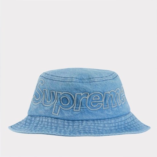 【Supreme通販専門店】Supreme(シュプリーム) Outline Crusher Hat ハット　デニム新品の通販 - Be-Supremer