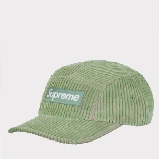 Supreme 2Tone Corduroy Camp Cap キャップ帽子 グリーン新品の通販