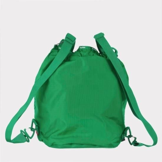 Supreme Mesh Small Backpack Green