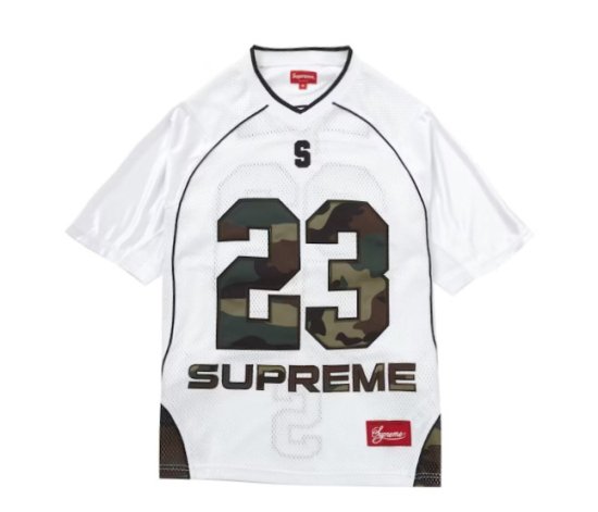 Supreme シュプリーム 23SS Perfect Season Football Jersey パーフェクトシーズンフットボールジャージー  ホワイト - Supreme(シュプリーム)オンライン通販専門店 Be-Supremer