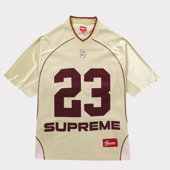 Supreme シュプリーム 23SS Perfect Season Football Jersey パーフェクトシーズンフットボールジャージー  ゴールド - Supreme(シュプリーム)オンライン通販専門店 Be-Supremer