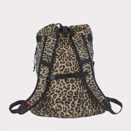 Supreme 2023ss  Mesh Bacpack Leopard 新品素材ナイロン