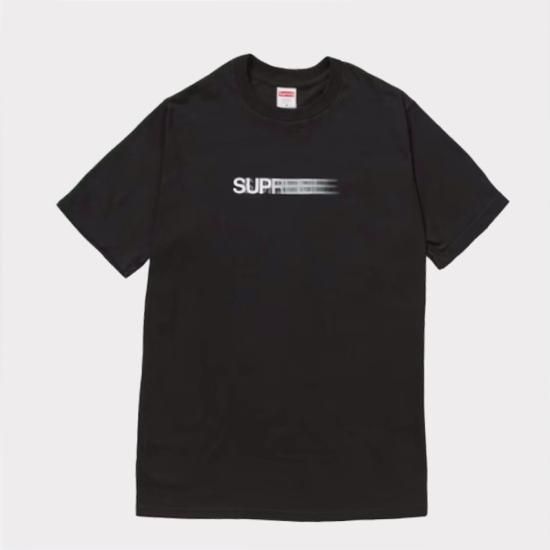 【Supreme通販専門店】Supreme(シュプリーム) Motion Logo Tee Ｔシャツ ブラック新品の通販 - Be-Supremer