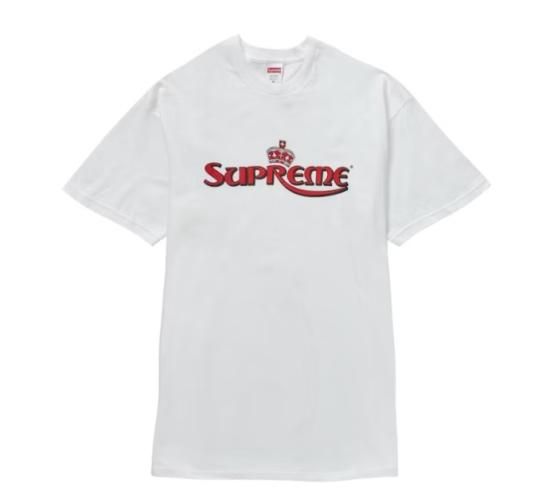 Supreme シュプリーム 23SS Crown Tee クラウンTシャツ ホワイト ...