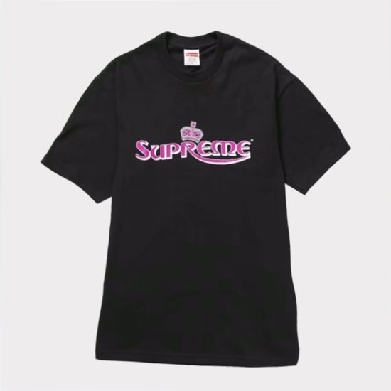 新品23SS シュプリーム Supreme Crown Tee クラウンTシャツ - Tシャツ