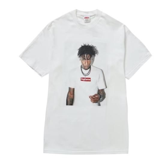 青 L】Supreme 23AW NBA YoungBoy Tee - Tシャツ/カットソー(半袖/袖なし)