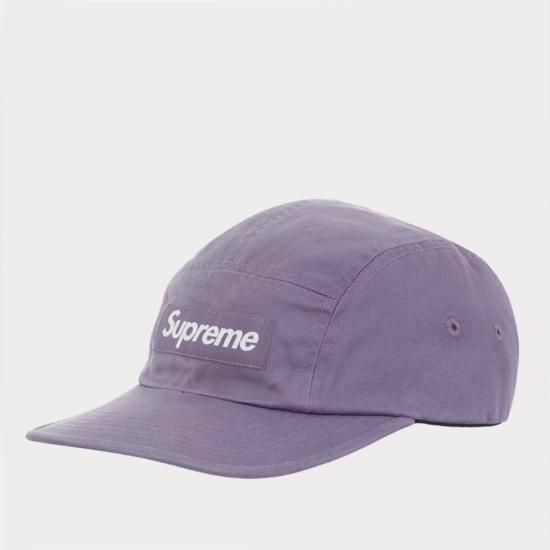 Supreme シュプリーム 2023AW Washed Chino Twill Camp Cap