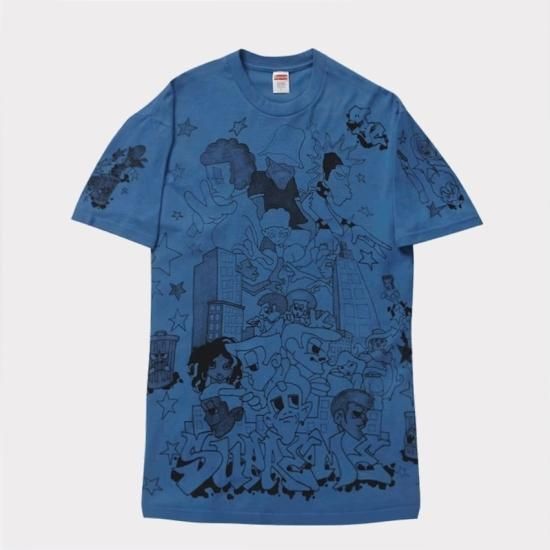 【Supreme通販専門店】Supreme(シュプリーム) Downtown Tee Ｔシャツ フェイドブルー新品の通販 - Be-Supremer