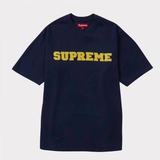 Supreme通販専門店】Supreme(シュプリーム) Collegiate S/S Tee Ｔシャツ ネイビー新品の通販 - Be-Supremer