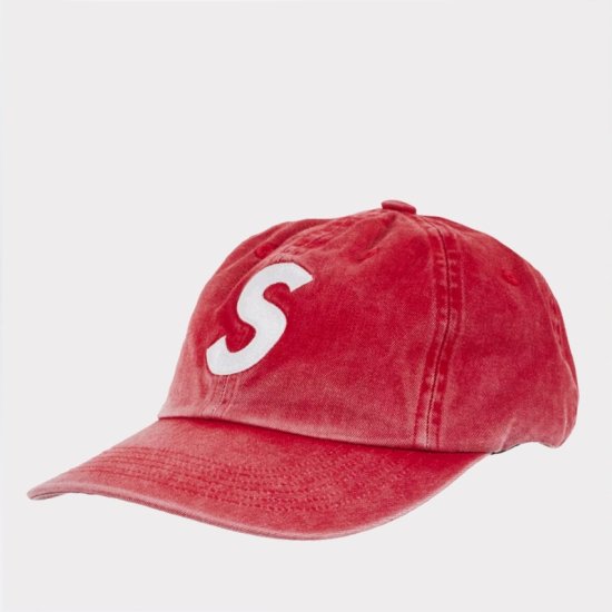 Supreme シュプリーム 2023AW Corduroy S Logo 6Panel Cap | コーデュロイSロゴ6パネルキャップ レッド 赤  - Supreme(シュプリーム)オンライン通販専門店 Be-Supremer