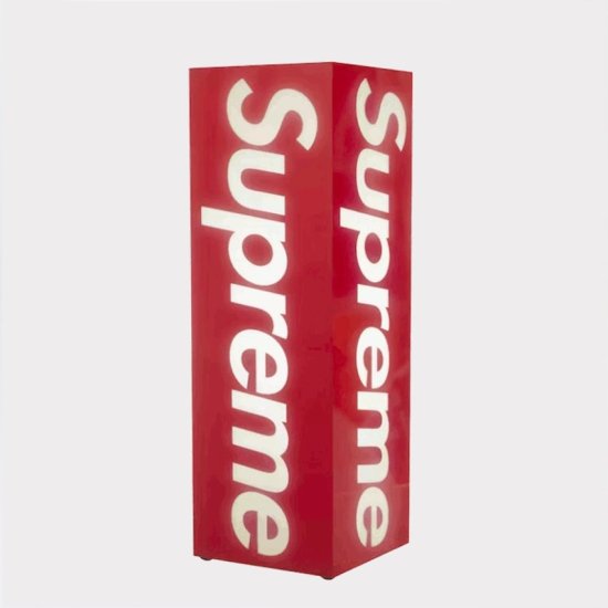 Supreme シュプリーム 照明 23AW  Box Logo Lamp ボックスロゴ ランプ レッド系【極上美品】その他