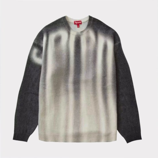 Supreme シュプリーム 23AW Blurred Logo Sweater ブラードロゴセーター ブラック | ブランド名を含む商品の短い説明  - Supreme(シュプリーム)オンライン通販専門店 Be-Supremer ll 全商品送料無料・正規品 本物保証