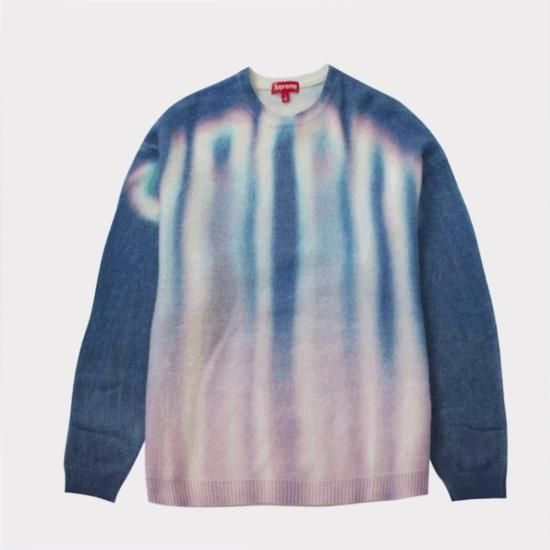 Supreme シュプリーム 23AW Blurred Logo Sweater ブラードロゴセーター ブルー | 人気ブランドのセーター -  Supreme(シュプリーム)オンライン通販専門店 Be-Supremer ll 全商品送料無料・正規品 本物保証  2023AW新作アイテムを続々入荷中！ ...