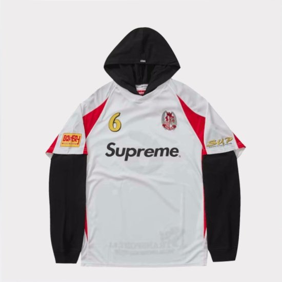 Hooded Soccer Jersey - fall winter 2023 - Supreme