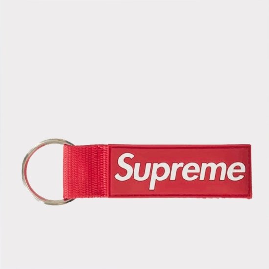 supreme sling bag webbing keychain