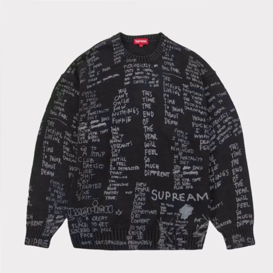16,676円新品未使用 Supreme Futura Sweater ブラック