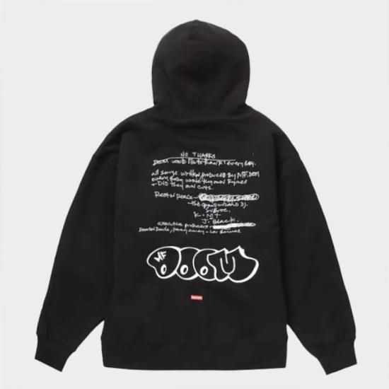 Supreme シュプリーム 2023AW MF DOOM Hooded Sweatshirt | MFドゥームフードスウェットパーカー ブラック -  Supreme(シュプリーム)オンライン通販専門店 Be-Supremer ll 全商品送料無料・正規品 本物保証 