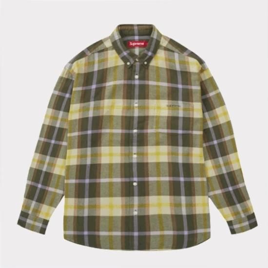 Supreme シュプリーム 2023SS Shadow Plaid Flannel Shirt シャドウ ...