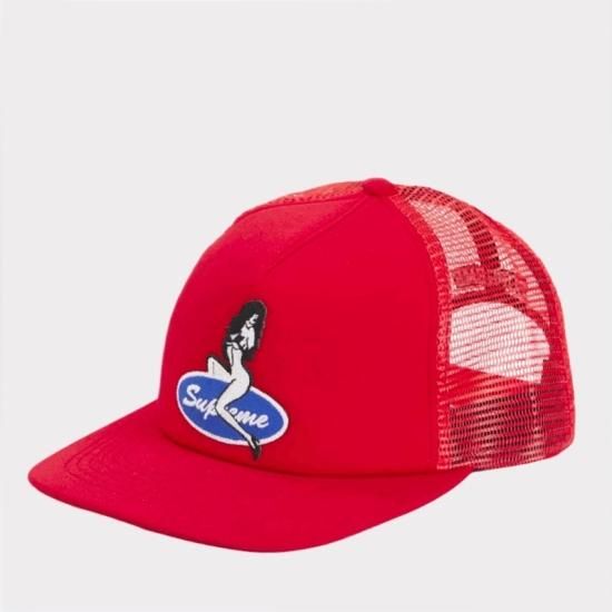 AprilroofsSupreme Pin Up Mesh 5-Panel Cap NG 23fw1