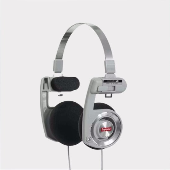 Supreme シュプリーム 2023AW Koss Portapro Headphones コスポタプロヘッドホン シルバー |  ブランド名、商品名、特徴の短い説明 - Supreme(シュプリーム)オンライン通販専門店 Be-Supremer