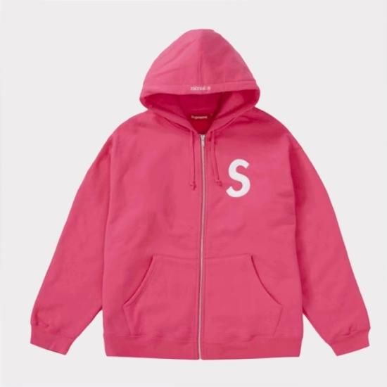 Supreme シュプリーム 23AW S Logo Zip Up Hooded Sweatshirt S