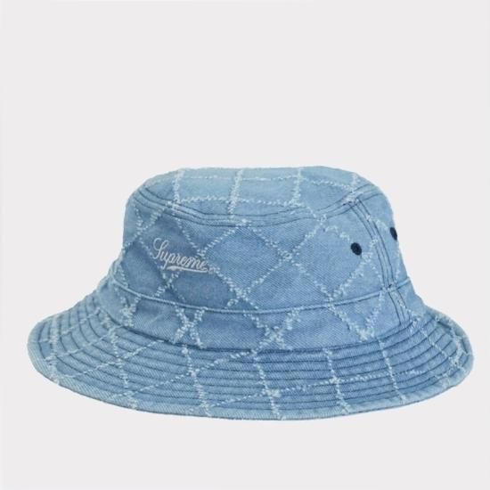 Supreme Multi Type Jacquard Denim Crusher Hat ハット帽子 ブルー新品の通販 - Be-Supremer