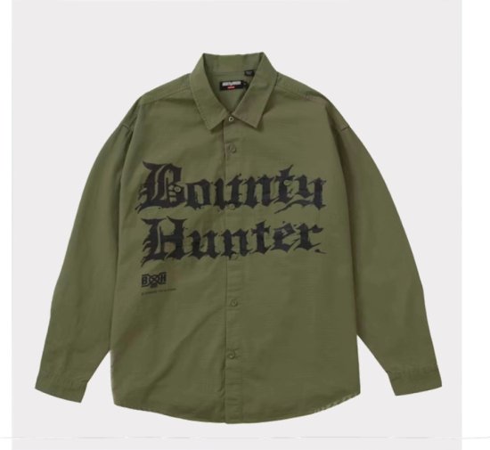 supreme Bounty Hunterシュプリームripstop shirt新品未開封Lサイズ