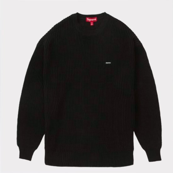 Supreme シュプリーム 2023AW Small Box Ribbed Sweater スモールボックスリブセーター ブラック 黒 |  高品質なメンズセーター - Supreme(シュプリーム)オンライン通販専門店 Be-Supremer