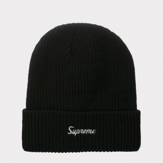 Supreme シュプリーム 2023AW Loose gauge Beanie | ルースガウジビーニー ニット帽 ブラック 黒 -  Supreme(シュプリーム)オンライン通販専門店 Be-Supremer