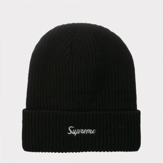 Supreme シュプリーム 2023AW Classic Logo Chunky Ribbed Beanie 