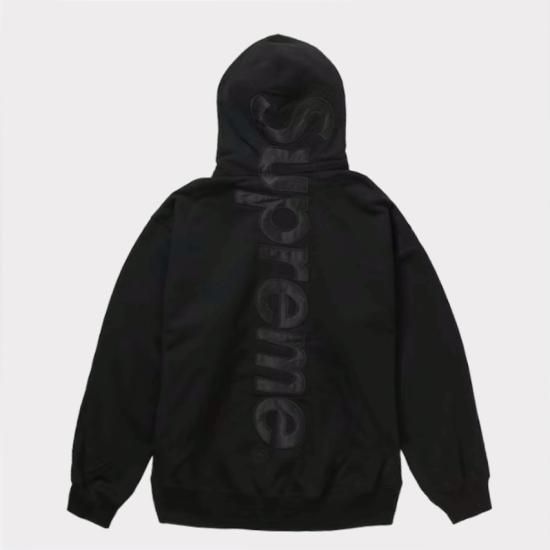 Supreme Satin Applique Hooded Sweatshirt