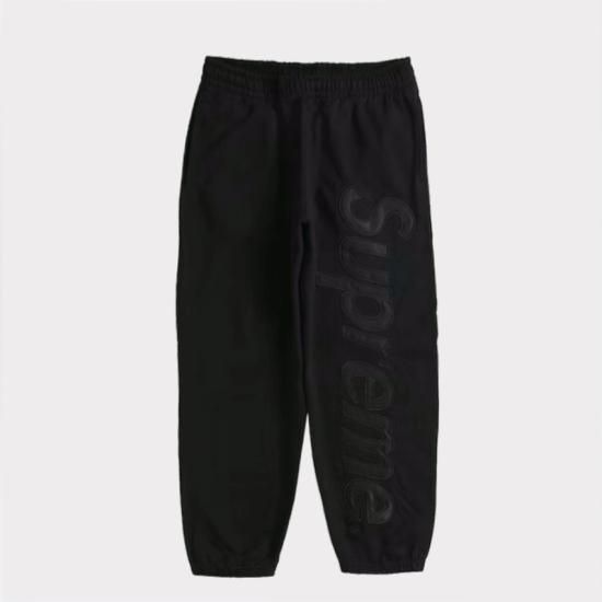 Supreme シュプリーム 2023AW Satin Applique Sweatpant サテン