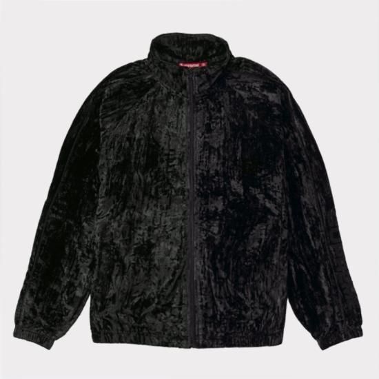 Supreme Crushed Velvet Track Jacket