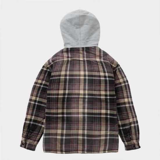 Supreme シュプリーム 2023AW Dickies Plaid Hooded Zip Up Shirt | ブラック 黒 -  Supreme(シュプリーム)オンライン通販専門店 Be-Supremer