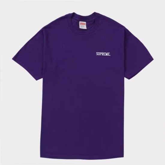 Supreme シュプリーム 2023AW Fighter Tee ファイターTシャツ パープル | 人気のストリートファッション -  Supreme(シュプリーム)オンライン通販専門店 Be-Supremer