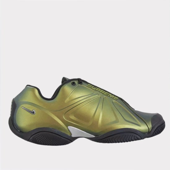 Supreme / Nike Air Zoom Courtposite ゴールド紐シューレース