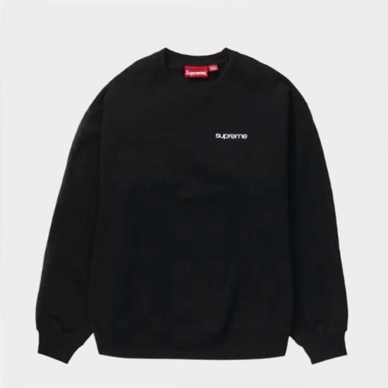 Supreme Nyc Crewneck "Ash Grey" L