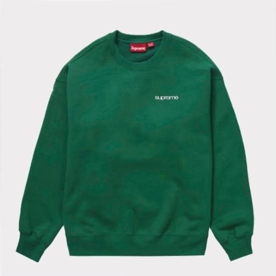 Supreme Nyc Crewneck  Light Pine Lサイズ