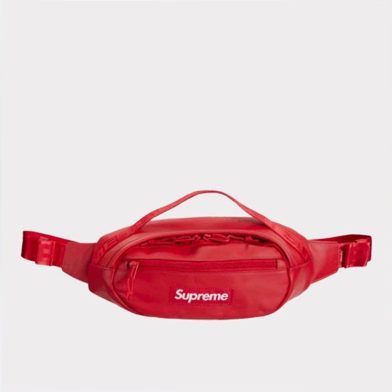 Supreme シュプリーム 2023AW Leather Waist Bag レザーウエストバッグ レッド | 人気のブランドのレザーウエストバッグ  - Supreme(シュプリーム)オンライン通販専門店 Be-Supremer