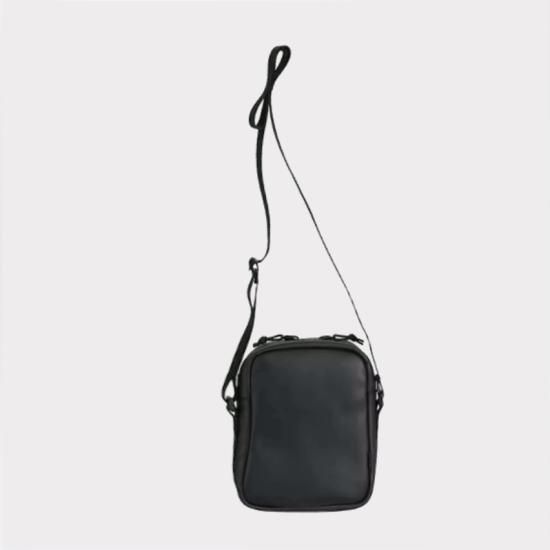 SUPREME LEATHER SHOULDER BAG BLACK ショルダー補足